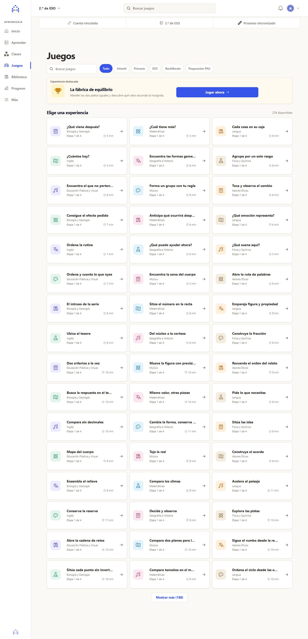 Juegos educativos