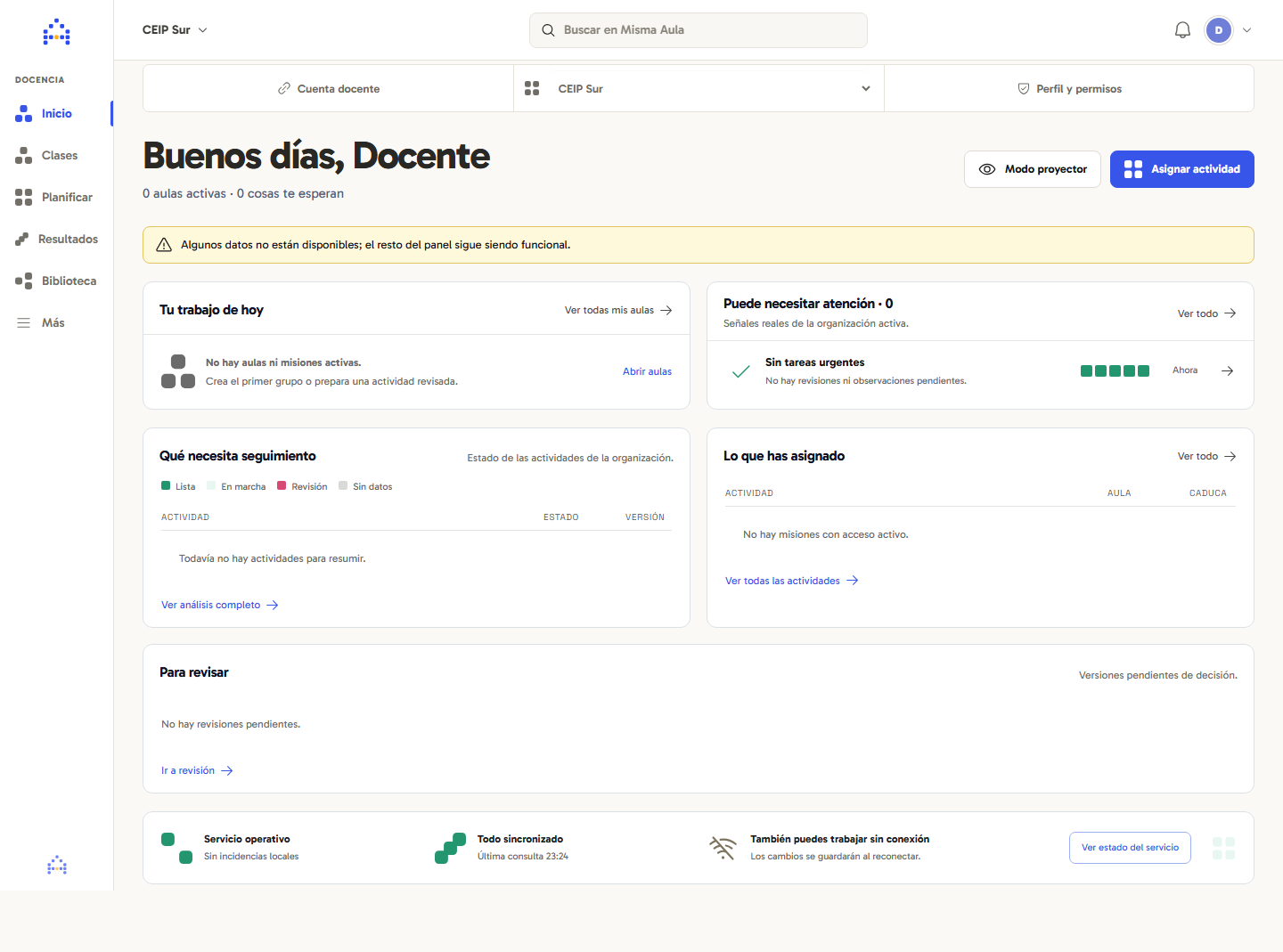 Espacio docente